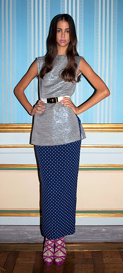 Alessandra Rich Spring-Summer 2012 (249x550, 201Kb)