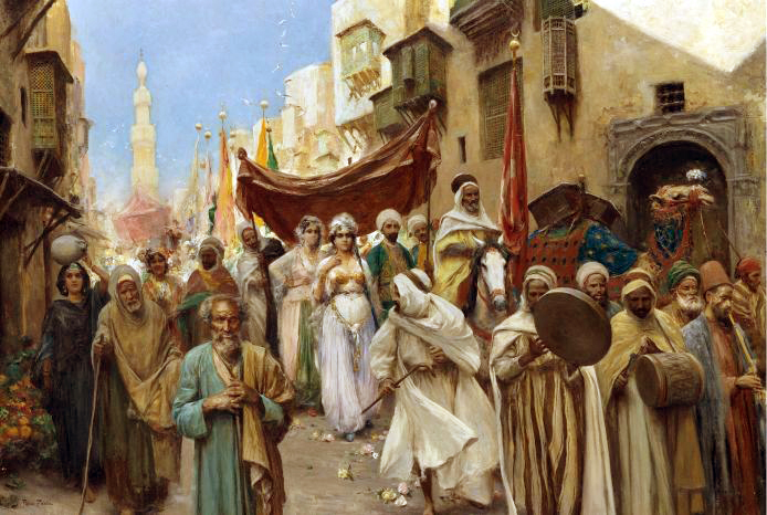 013     (A Wedding Procession In Cairo) (694x466, 264Kb)