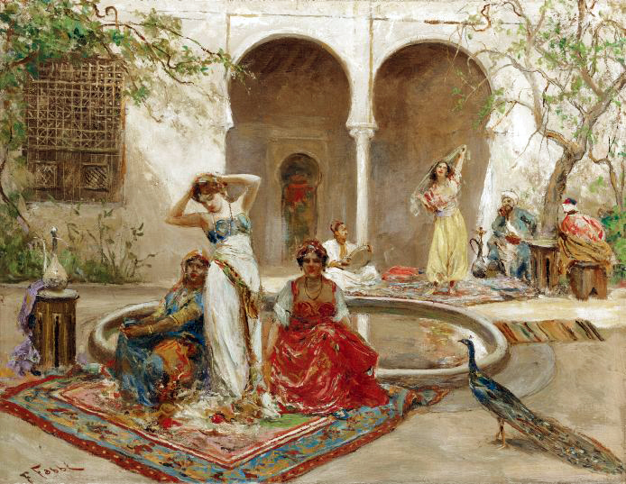024      (Dancing In The Harem Courtyard) (694x537, 324Kb)
