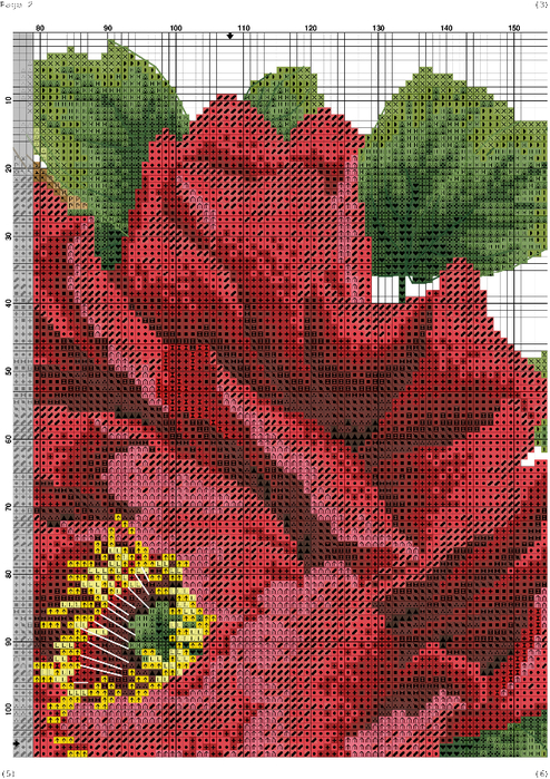 Красный цветок-002 (494x700, 648Kb)