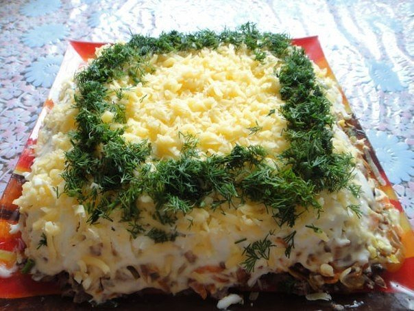 салат с куриной печенью (604x453, 305Kb)