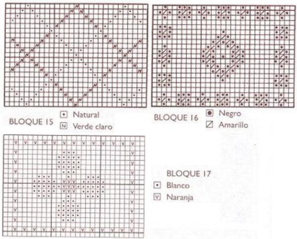 Плед - пэчворк спицами - схема 6 (589x473, 204Kb)