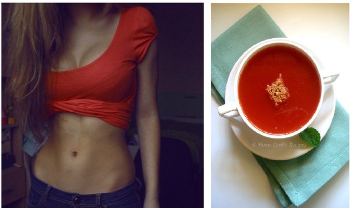 Жиросжигающий суп фото до и после
