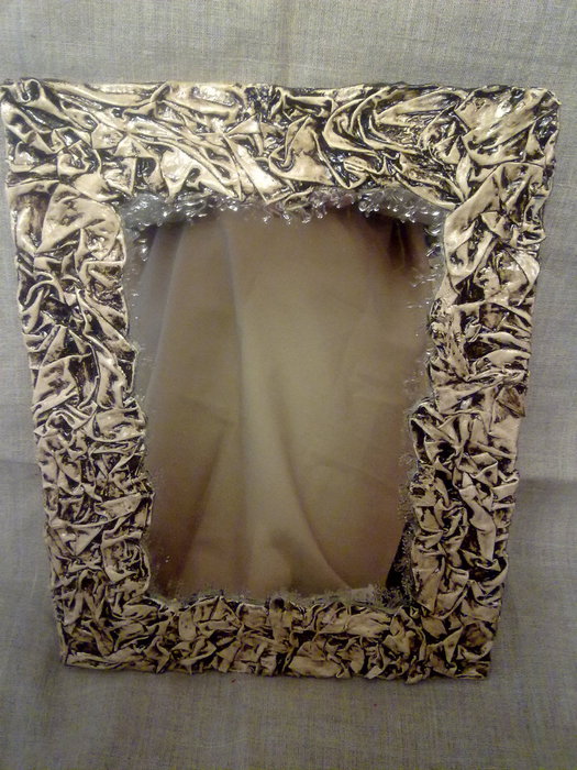 Декор рамы для зеркала