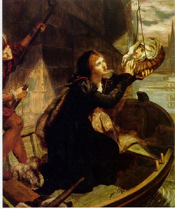 Margaret Roper Rescuing the Head of her Father Sir Thomas More, 1873 (584x700, 77Kb)