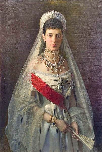 Caryca Alexander Feodorovna Kramskoj Mikołaja I. (405x600, 47Kb)