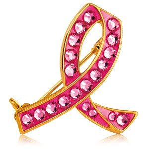 ESTEE LAUDER Jeweled Pink Ribbon Pin (300x300, 18Kb)