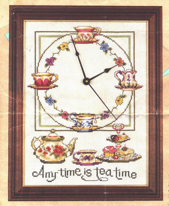 Reloj hora del té - Foto (573x700, 205Kb)