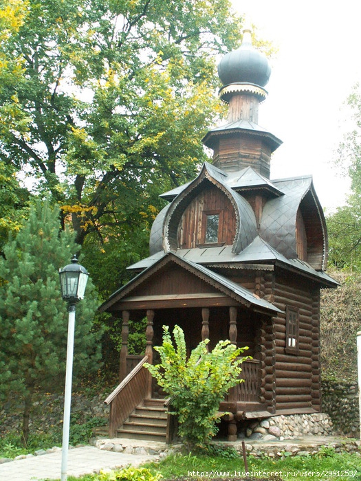 Спасов ключик Абабково деревянная часовня