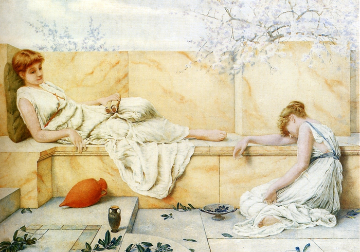 Two Classical Figures Reclining (700x490, 283Kb)