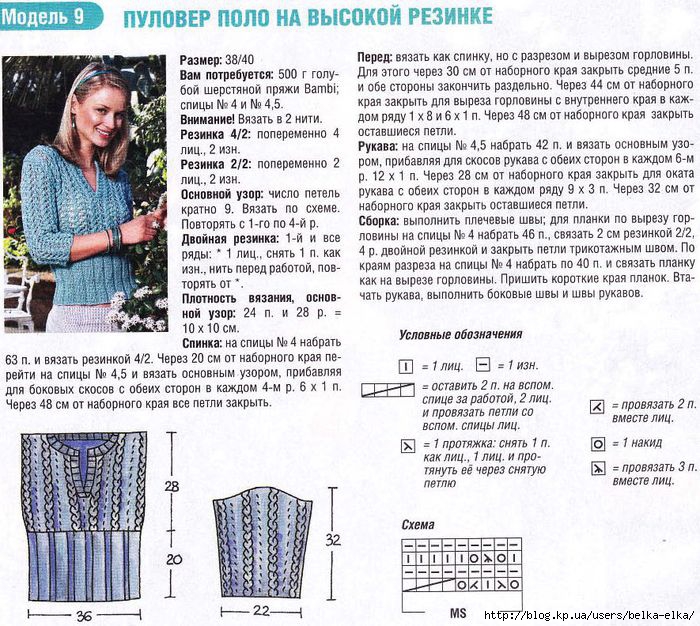 Резинка крючком для свитера схемы и описание