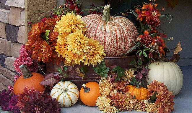All sizes  pumpkins on front porch  Flickr - Photo Sharing! (650x384, 700Kb)
