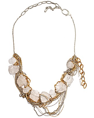 Gemma Redux Rock Crystal and Chain Necklace (325x407, 25Kb)