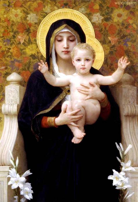 VirginoftheLiliesBougeureau (477x700, 46Kb)
