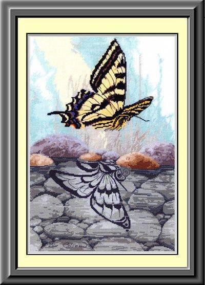 365 - Butterfly Reflection (400x557, 48Kb)