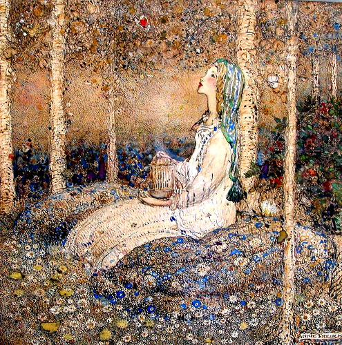Annie French In The Woods (495x500, 303Kb)