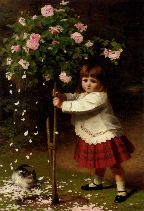 James_Hayllar_1829-1920_Plagues_Of_The_Garden (478x700, 132Kb)