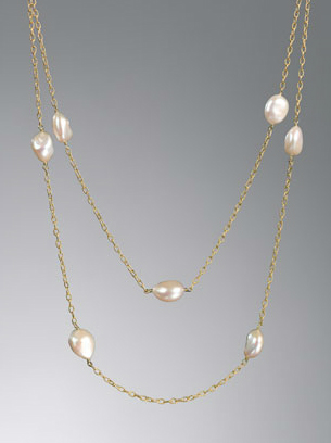 David Yurman Chain Necklace Pearl 40 (305x408, 64Kb)