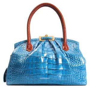 Analeena Crocodile Bag with Lizard Handles (300x294, 20Kb)