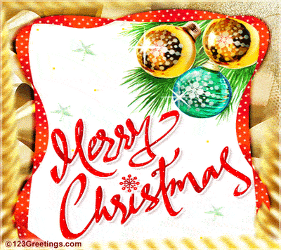 animated merry christmas greeting cards image photo (400x356, 313Kb)