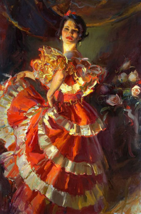 paintings_Flamenco (462x700, 365Kb)