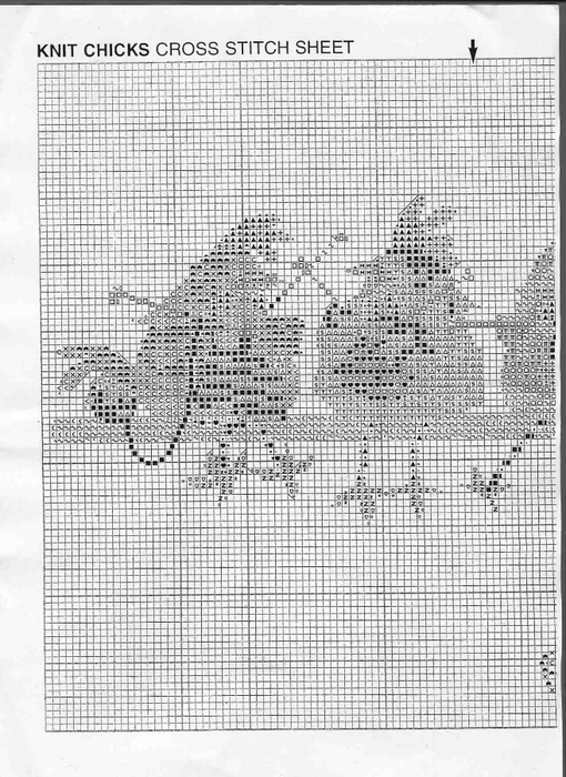 MSKC727 Knit Chicks_chart01 (510x700, 282Kb)