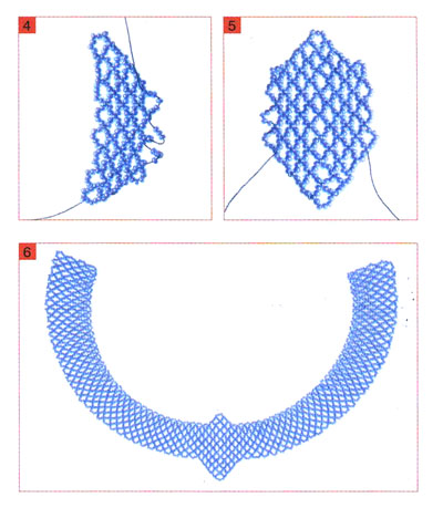 Сетка из бисера схема плетения для колье