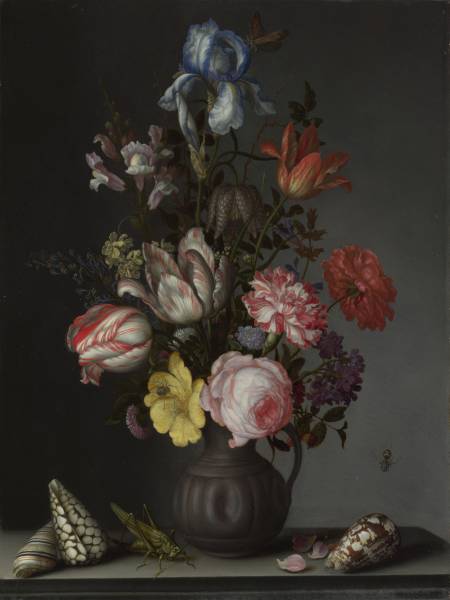 posterlux-naturmort-balthasar_van_der_ast_flowers_in_a_vase_with_shells_and_insects (450x600, 24Kb)
