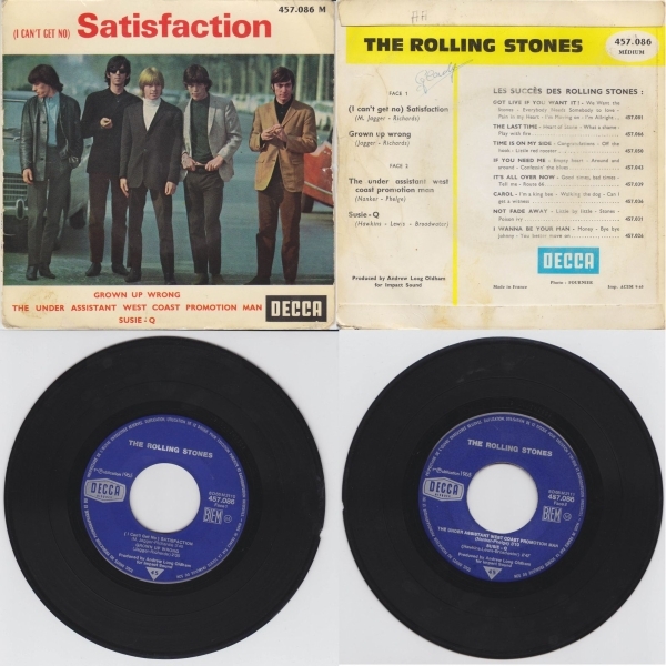Rolling stones satisfaction. The Rolling Stones - satisfaction (1965). Rolling Stones - satisfaction обложка. Альбом сатисфекшн Роллинг стоунз.