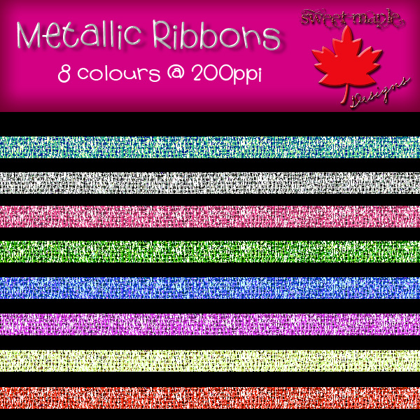 Metallic Ribbons (600x600, 381Kb)