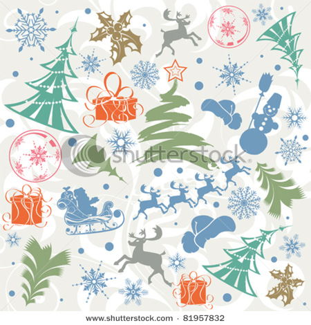 stock-vector-christmas-background-with-santa-snowman-snowflakes-element-for-design-vector-illustration-81957832 (450x470, 109Kb)