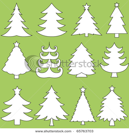 stock-vector-collection-of-christmas-trees-65763703 (450x470, 70Kb)