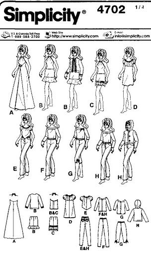 Журнал барби мода схемы выкроек