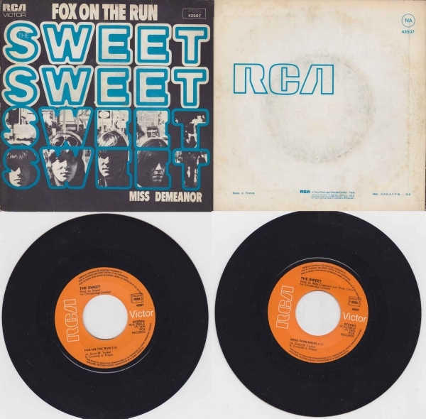 Sweet 7. Sweet the Singles collection. Single 7''. The Singles collection 2001-2011.