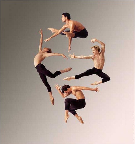 Гипнотические фотографии известных танцоров балета, танцующих прямо на улицах