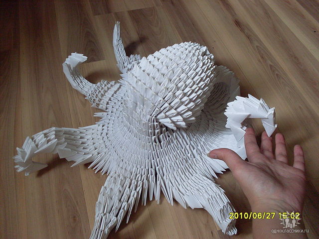 Анна Зайцева: Красивые птицы в технике модульного оригами