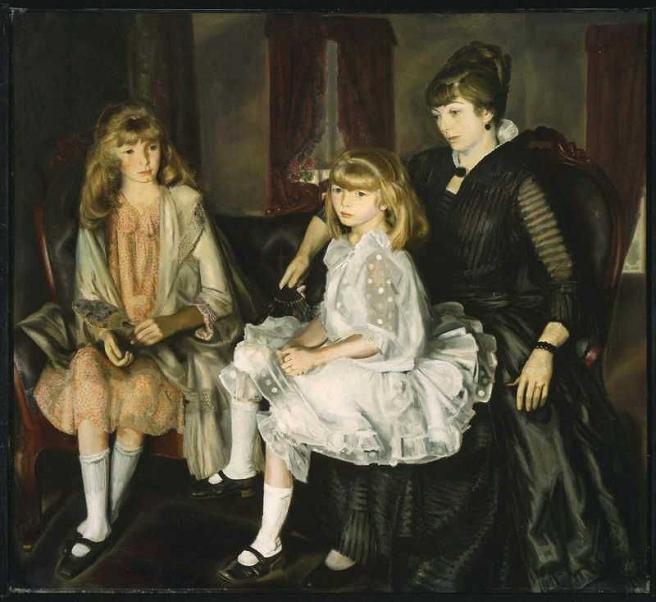 emmaGeorge Bellows  Emma and her child (656x602, 50Kb)