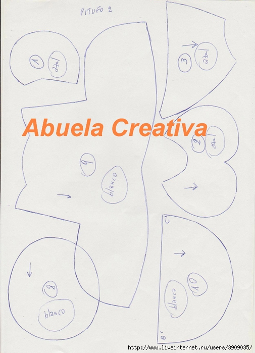 Pitufos Abuela Creativa 001 (505x700, 214Kb)