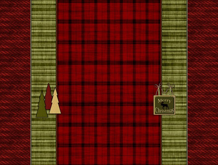 Woodland Christmas Background (700x530, 116Kb)