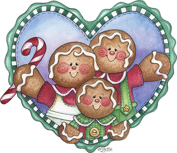 Gingerbread Family (576x496, 139Kb)