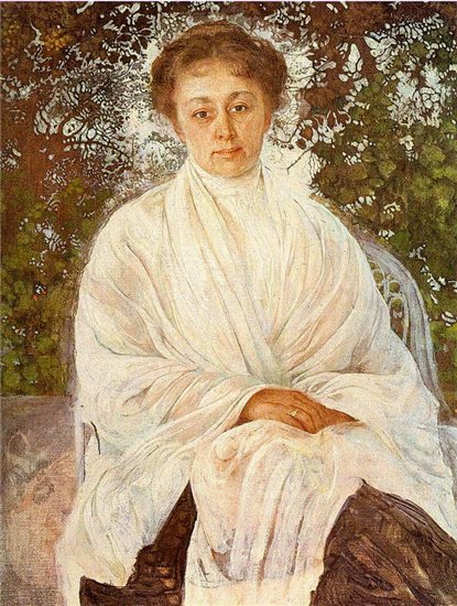 Портрет М. Андреевой работы И. Бродского (415x550, 88Kb)