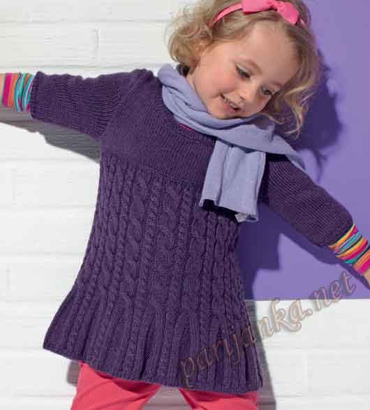 Вязание для девочки 6 – 12 лет свитера