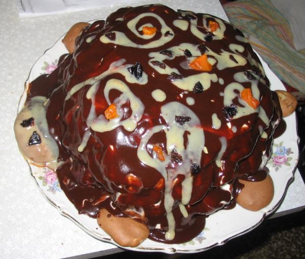 Торт Черепаха со сметаной