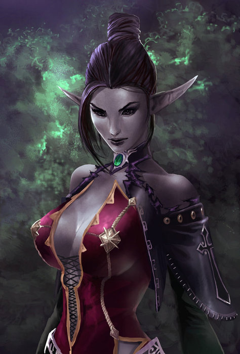 haizah__dark_elven_beauty_by_strayedclimaca-d3dm627 (474x700, 70Kb)