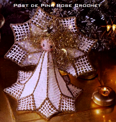 Anjo de Natal - Croche - PRose Crochet (488x515, 554Kb)