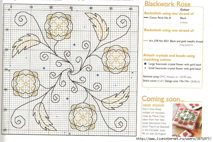 Блэкворк вышивка схемы для начинающих