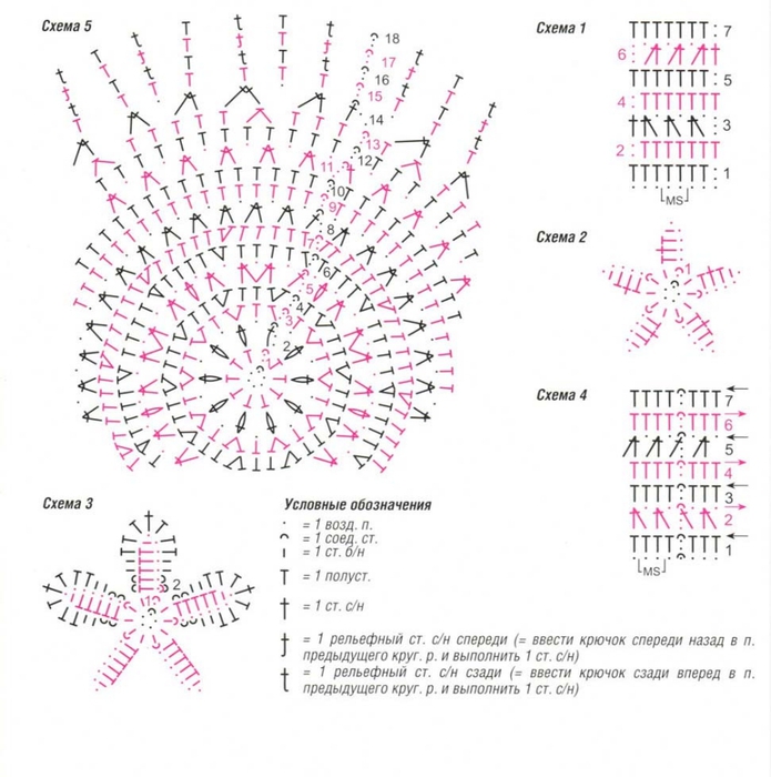 viazanaja-kruchkom-shapka-sharf-mitenki-shema (695x700, 240Kb)