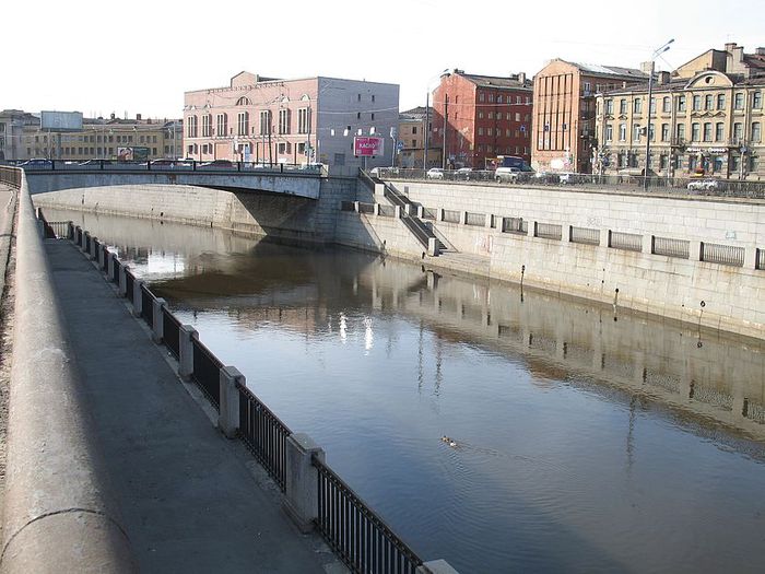 Боровский мост обводный канал