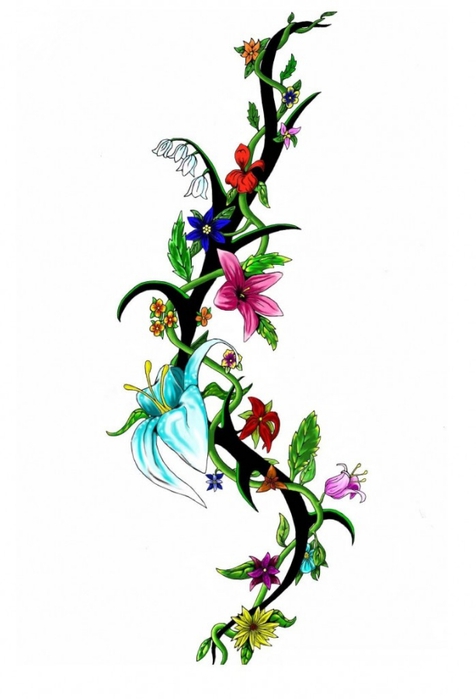 sketch-flower-tattoo-698x1024 (476x700, 119Kb)
