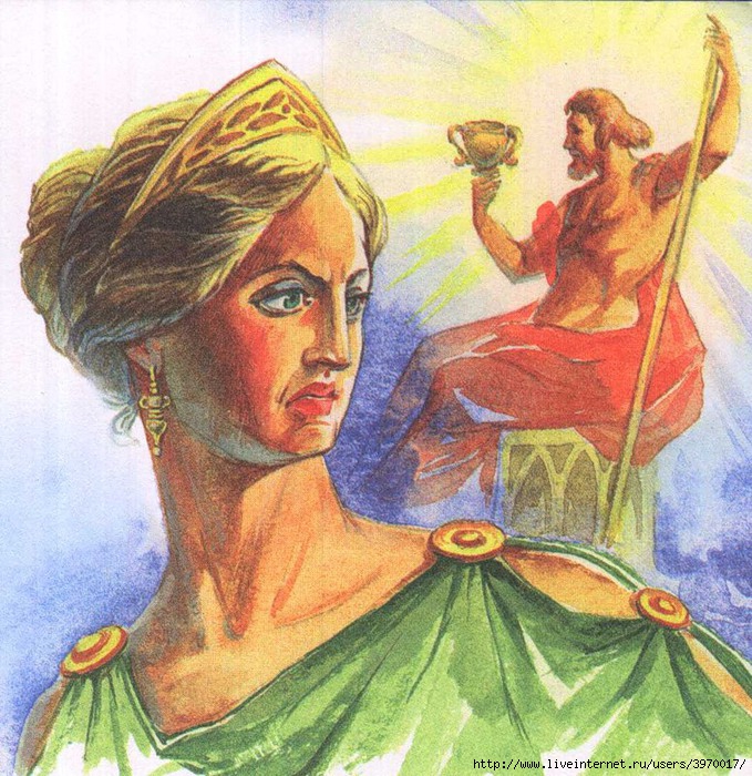 Гер б. Каллисто Греческая богиня.
